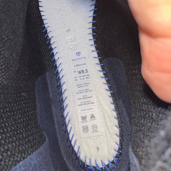 Rothy’s The Merino Ankle Boot Onyx Black - Picture 11 of 11